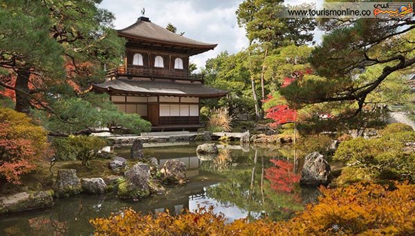  عمارت طلایی یا "گینکاکو –جی" در سال 1482 در کیوتو ساخته شده است.
