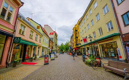"اسکونه" در جنوبی ترین نقطه کشور سوئد