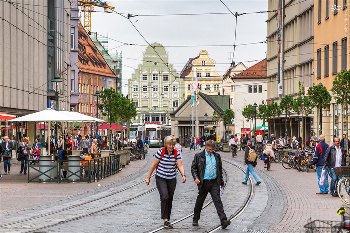 عکس های شهر زیبا و آرام Augsburg در آلمان