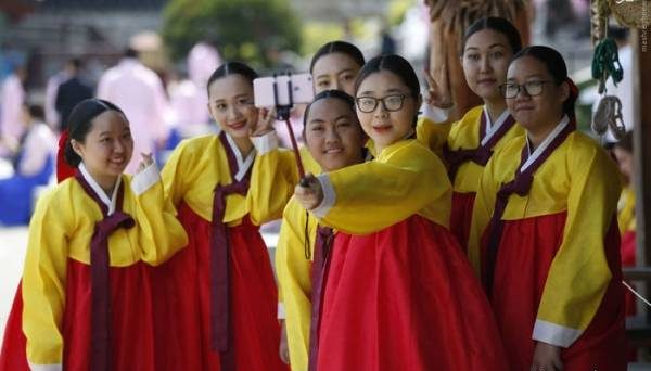 عکس های جشن بلوغ دختران کره جنوبی