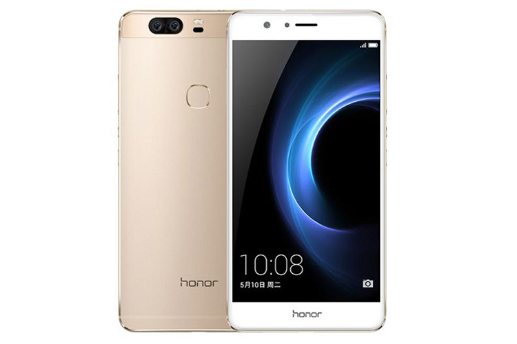 گوشی Honor V8 با 2 دوربین 12 مگاپیکسل و نمایشگر ۵.۷ اینچی QHD