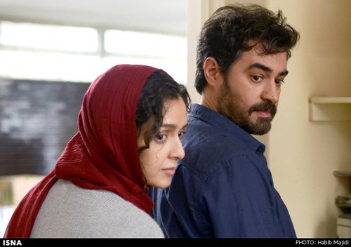 عکس های ترانه علیدوستی و شهاب حسینی در فیلم فروشنده