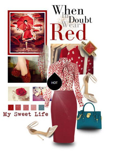 ست کردن لباس شب به رنگ قرمز به سبک پنه لوپه کروز Penelope Cruz