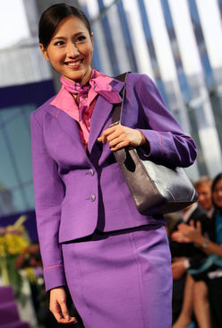 مهماندار زن هواپیمایی تایلند