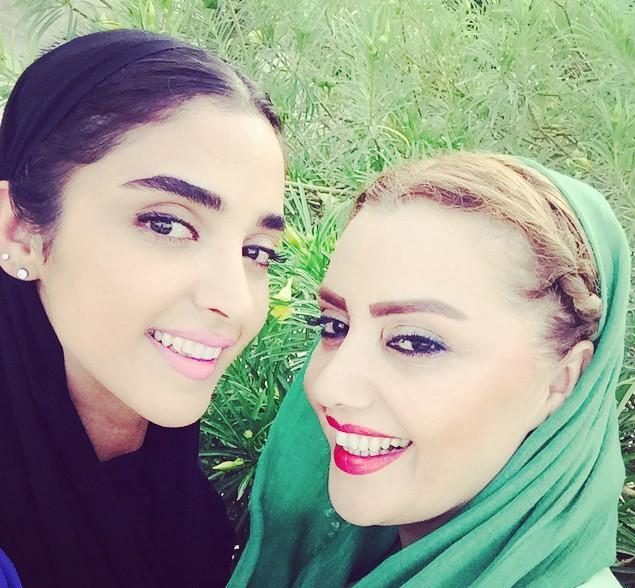 ع الهه حصاری و مادرش ع الهه حصاری و مادرش