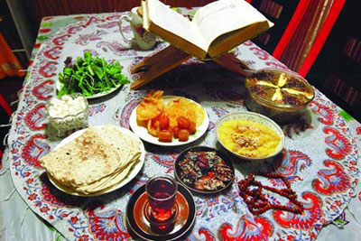آداب و رسوم مردم همدان در ماه رمضان