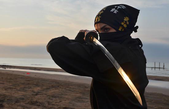 عکس های دختران سوپر نینجای ایرانی! (فیلم) Film - super ninja