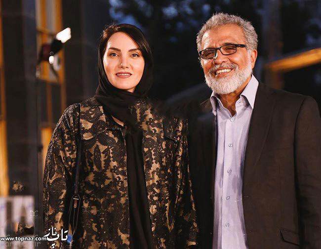 عکس بازیگران و همسرانشان - مرجان شیرمحمدی با همسرش بهروز افخمی در جشن حافظ