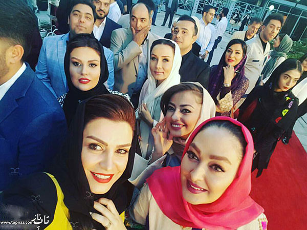 عکس سلفی بازیگران زن ایرانی در جشن حافظ عکس سلفی بازیگران زن ایرانی در جشن حافظ