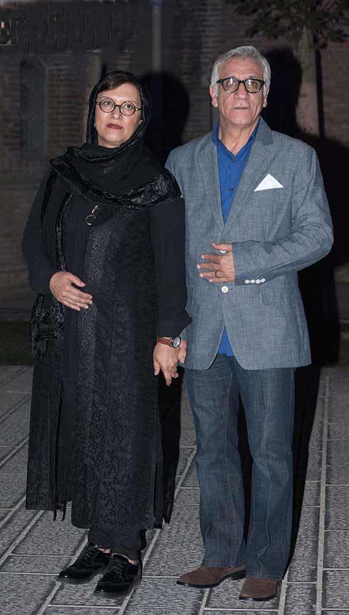 عکس مسعود رایگان و همسرش رویا تیموریان