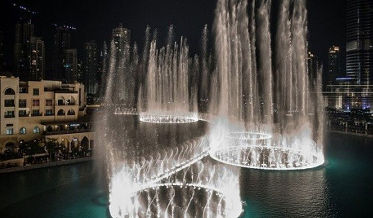  آب نمای دوبی، امارات متحده عربی