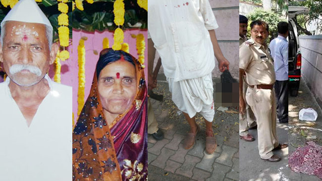 عکس های وحشتناک مرد هندی که با سر بریده زنش در خیابان قدم میزد!