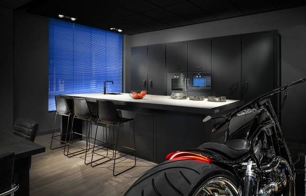 جدیدترین طراحی و مدل کابینت مشکی آشپزخانه
