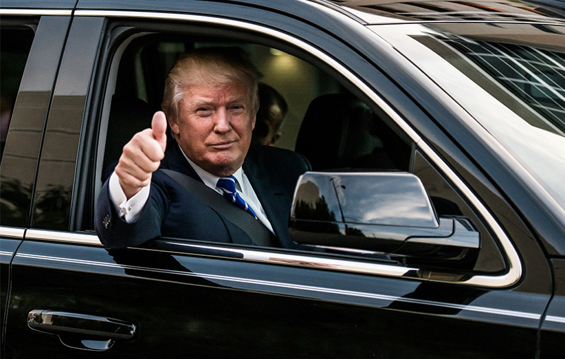 نگاهی به خودروهای گران قیمت دونالدو ترامپ رئیس جمهور آمریکا + تصاویر