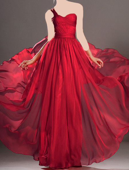 تصاویری از جدیدترین و شیک ترین لباس های مجلسی قرمز رنگ