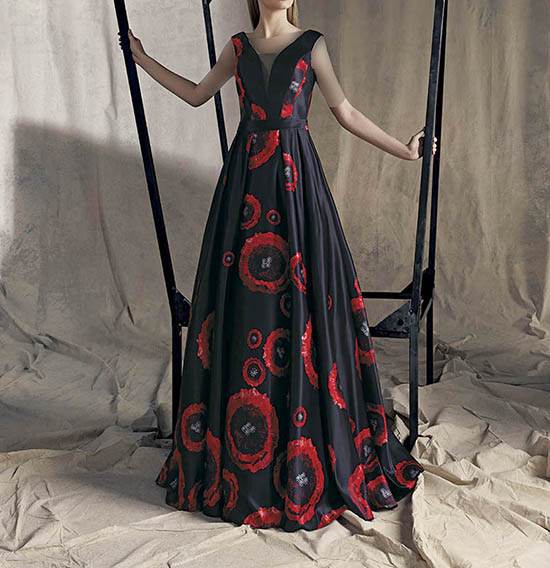 عکس های مدل لباس مجلسی بلند خاص زنانه برند kenzel