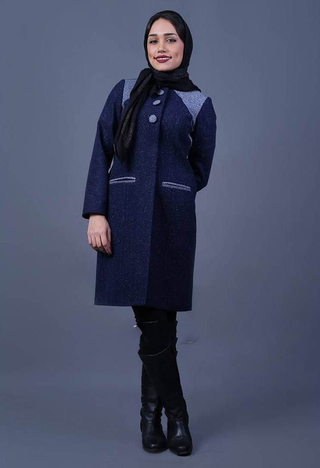 مدل مانتو زمستانی شیک و زیبای برند Chomas