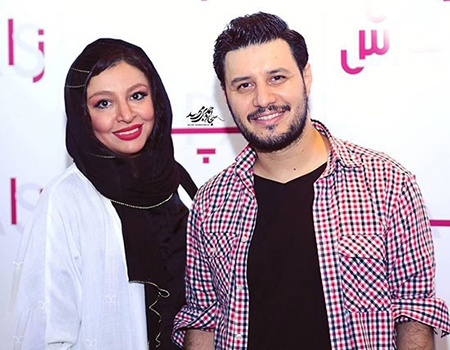 عکس جواد عزتی و همسرش 