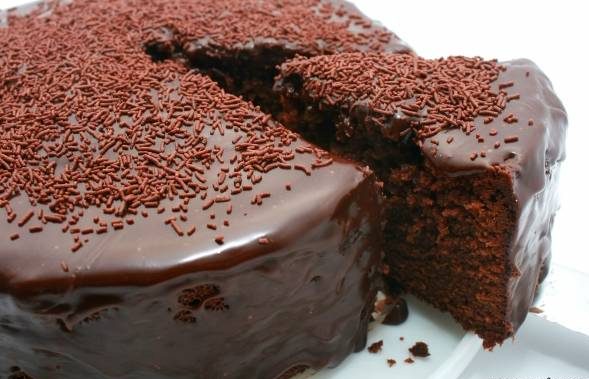 کیک شکلاتی رژیمی