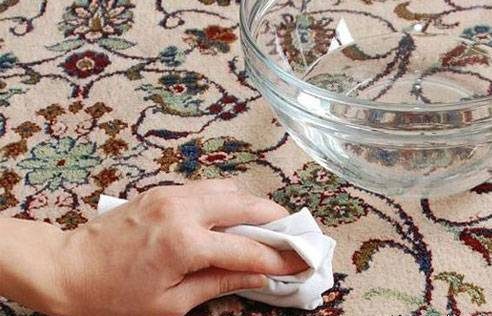 از بین بردن لکه های فرش بدون نیاز به قالیشویی با این روش ها