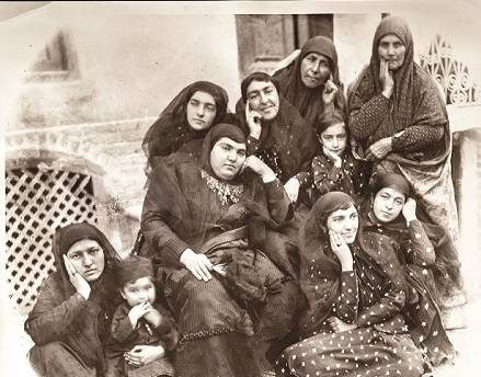 عکس جالب از دختران تهرانی در 100 سال پیش