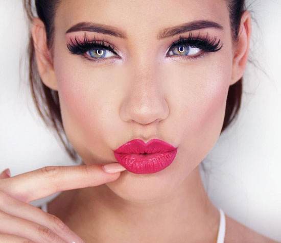 عکس های انواع مدل آرایش 97 و مدل مو 2018