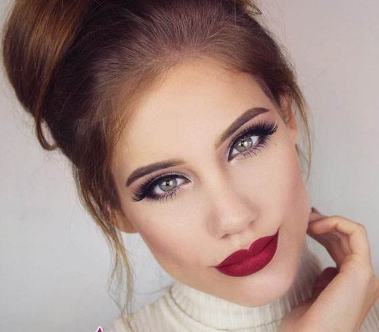عکس های انواع مدل آرایش 97 و مدل مو 2018