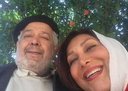 عکس رضا فیاضی و همسرش