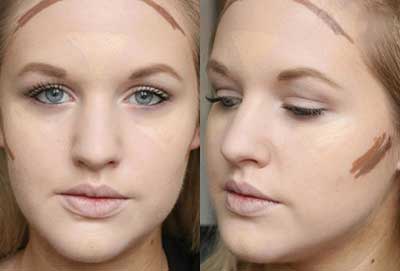 روش های آرایش صورت برای حجم دادن به چهره