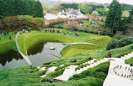 باغ گردشگری کیهانی باغی زیبا در اسکاتلند
