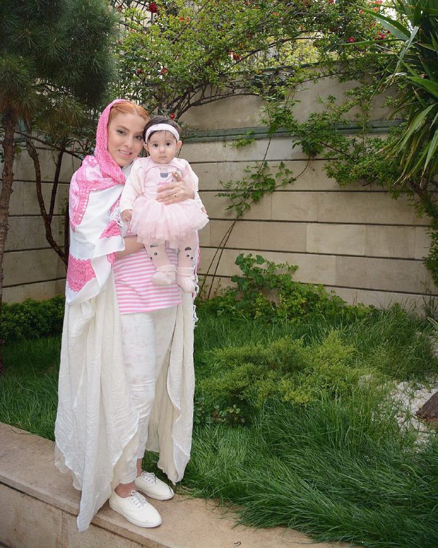 شیما محمدی و دخترش نیکا