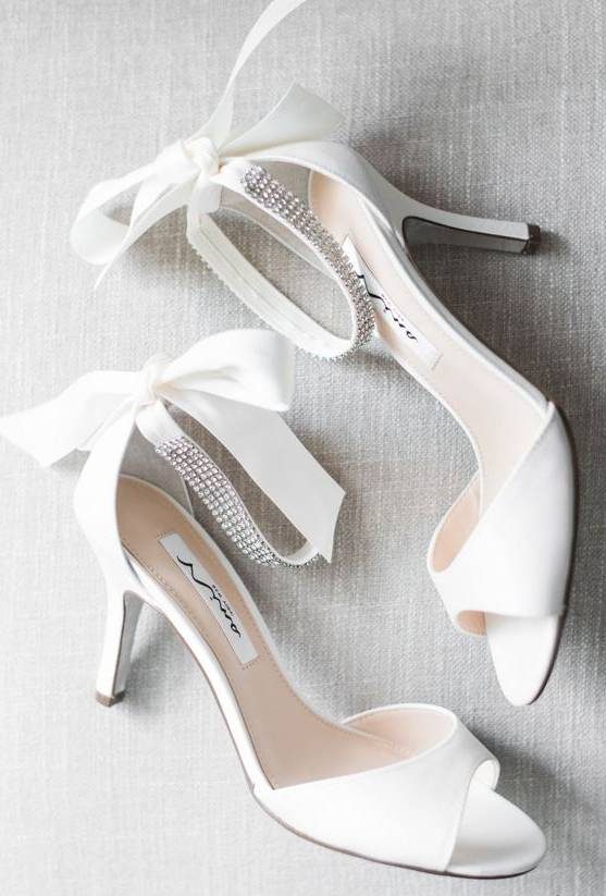 مدل کفش پرنسسی سفید عروس