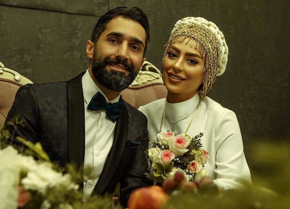 عکس سمانه پاکدل و همسرش هادی کاظمی
