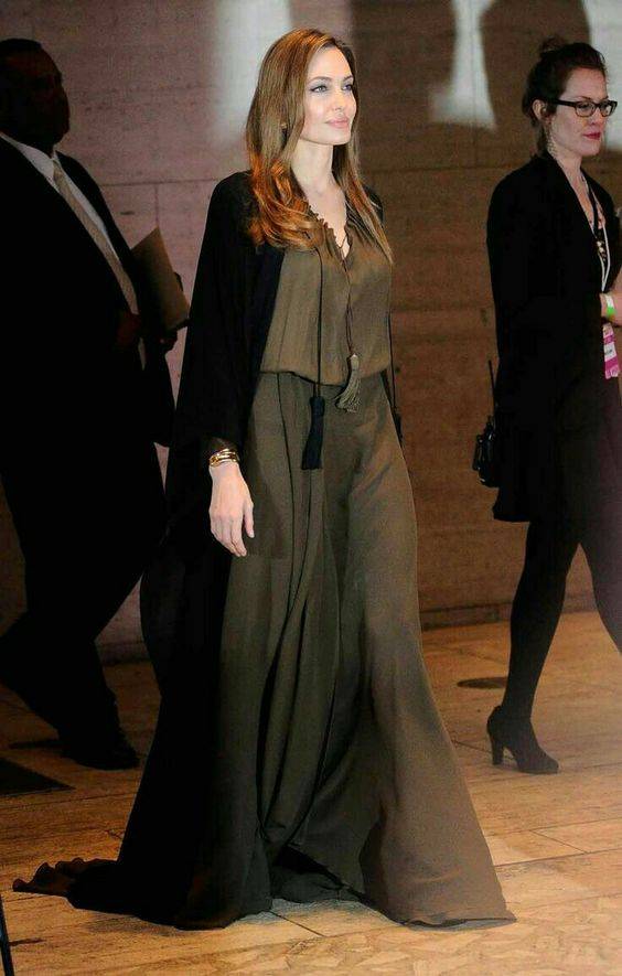 تیپ آنجلینا جولی, مدل لباس آنجلینا جولی