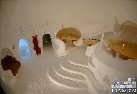 نگاهی به هتل های شگفت انگیز کاملا یخی