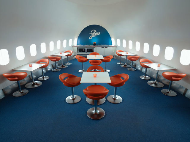 هتلی مجلل در هواپیمای بوئینگ ۷۴۷+تصاویر