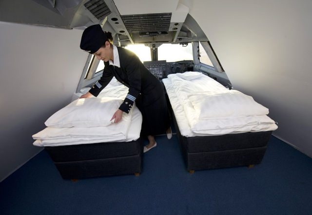 هتلی مجلل در هواپیمای بوئینگ ۷۴۷+تصاویر