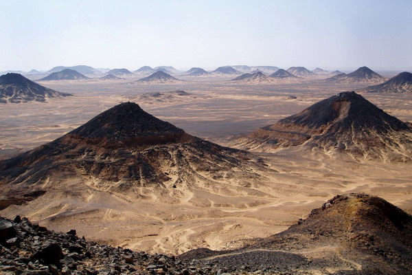 صحرای سیاه, مصر