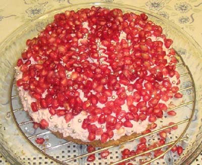 طرز تهیه کیک انار, کیک انار مخصوص شب یلدا