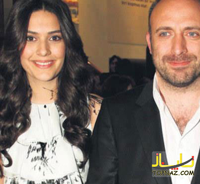 خالد ارگنچ و همسرش