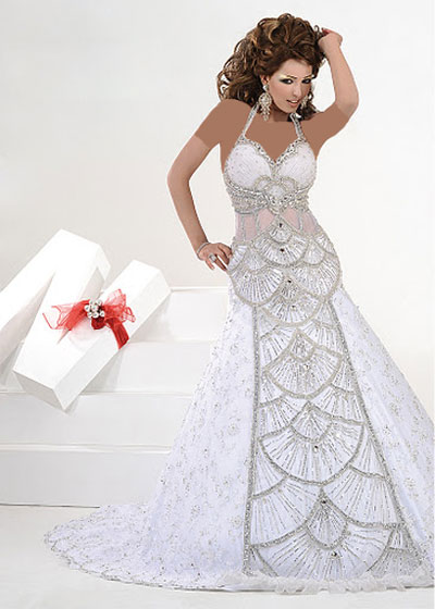 عکس هایی از مدل لباس عروس عربی