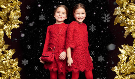 مدل لباس زمستانی بچه گانه برند DOLCE & GABBANA
