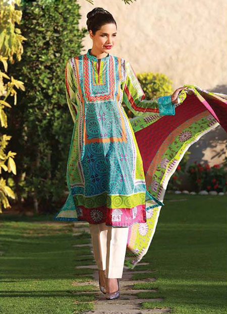 مدل لباس زنانه پاکستانی