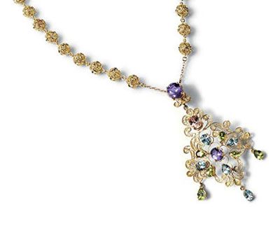 مدل جواهرات رنگارنگ دولچه و گابانا 2014