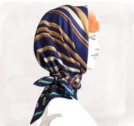 مدل روسری هرمس 2014