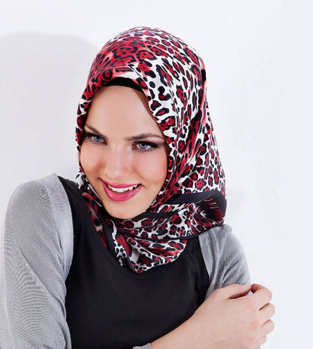 مدل شال و روسری مارک دار ترکی