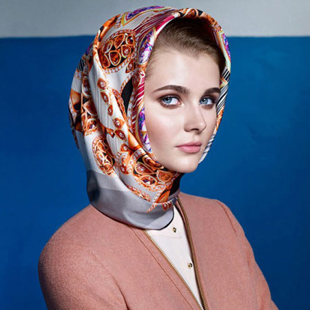 روسری گیاهی 