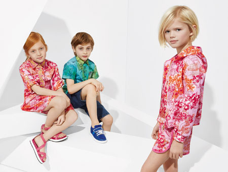 کلکسیون مدل لباس کودکانه ورساچه بهار 2015