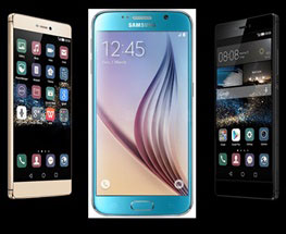 Galaxy S6 و P8 Huawei Galaxy S6 و P8 Huawei