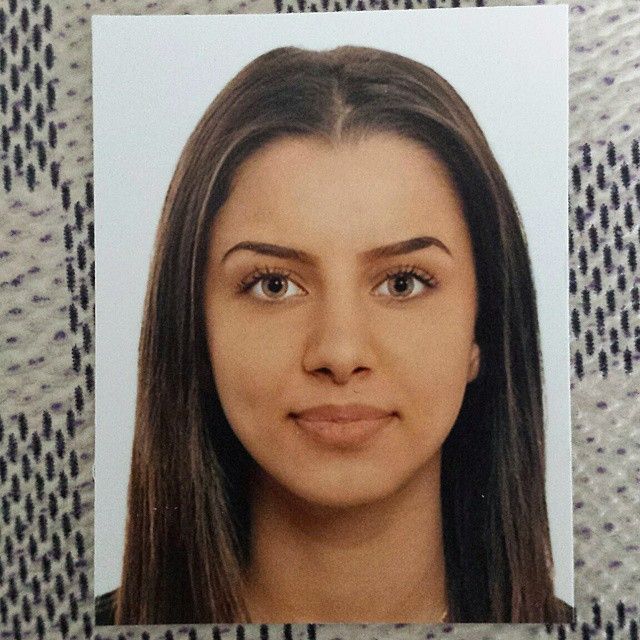 عکس/زیباترین دختر عراقی با چشمهای بسیار جذاب رنگی